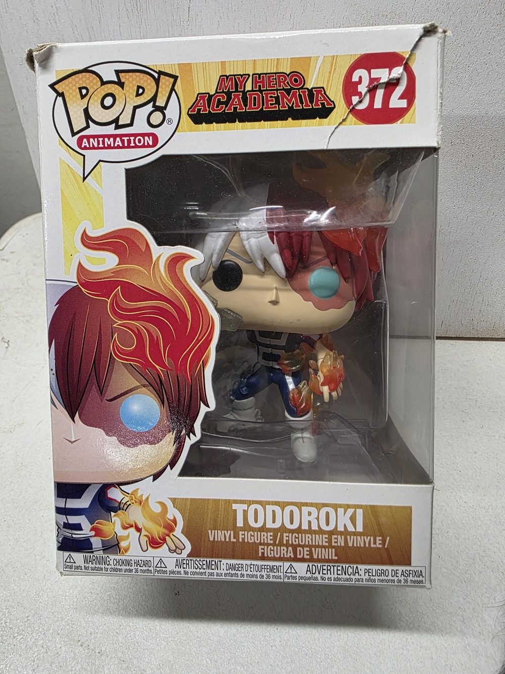 Funko Pop My Hero Academia Todoroki #372 2018 MHA Anime Vinyl Figure